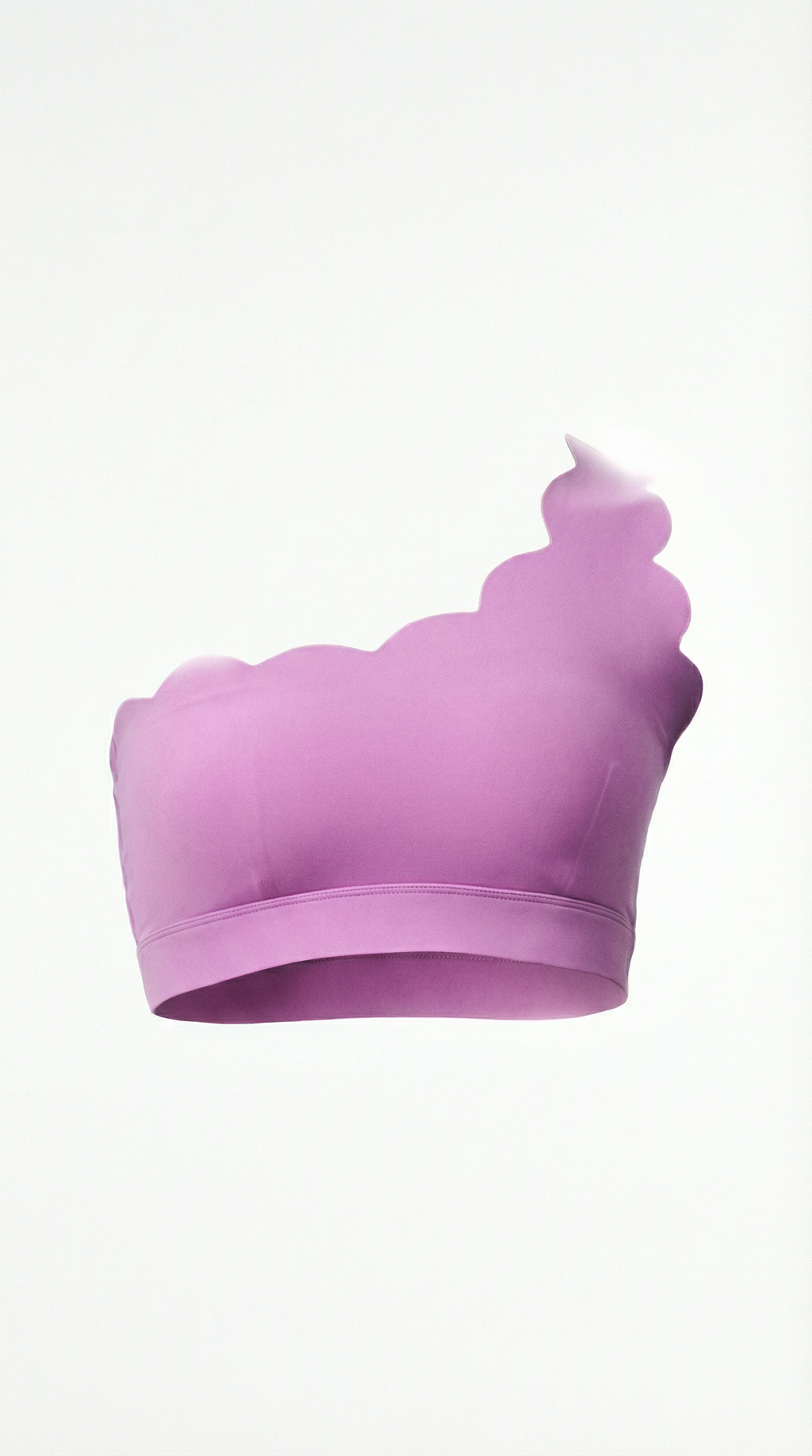 Top Une Bretelle Femme – Bord Sculpté & Seconde Peau