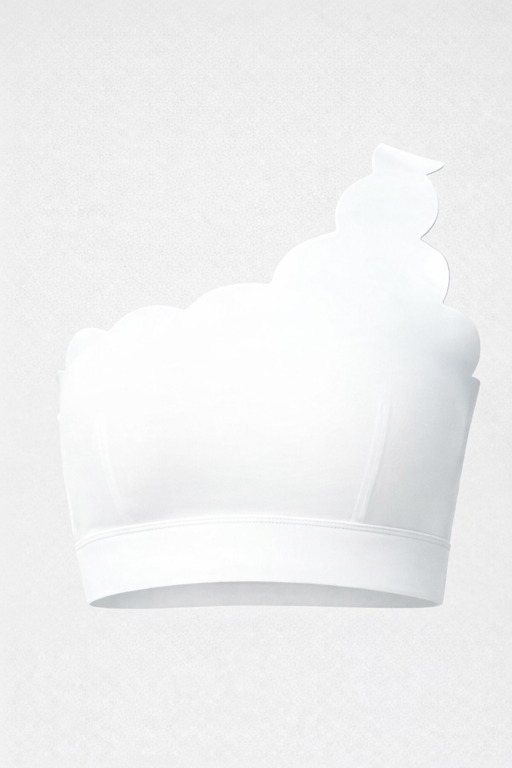 Top Une Bretelle Femme – Bord Sculpté & Seconde Peau